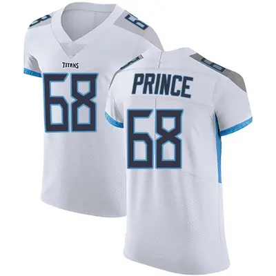 Men's Elite Isaiah Prince Tennessee Titans White Vapor Untouchable Jersey