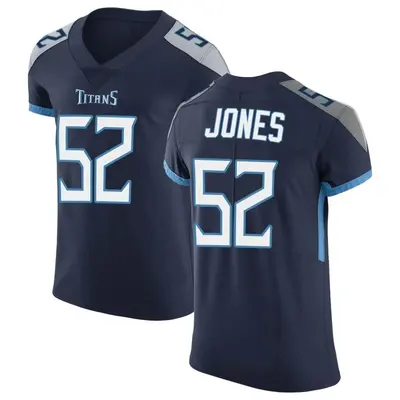 Men's Elite Joe Jones Tennessee Titans Navy Vapor Untouchable Jersey