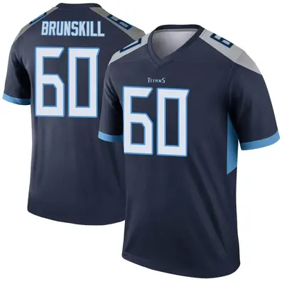 Men's Legend Daniel Brunskill Tennessee Titans Navy Jersey