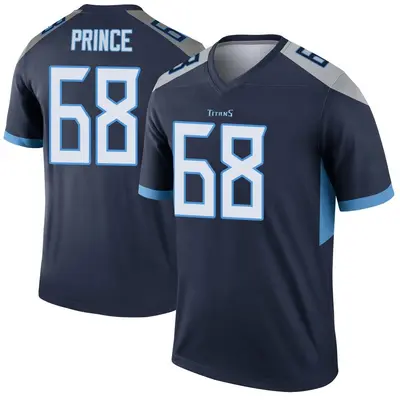 Men's Legend Isaiah Prince Tennessee Titans Navy Jersey