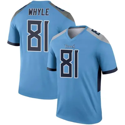 Men's Legend Josh Whyle Tennessee Titans Light Blue Jersey