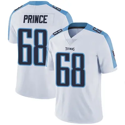 Men's Limited Isaiah Prince Tennessee Titans White Vapor Untouchable Jersey