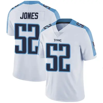 Men's Limited Joe Jones Tennessee Titans White Vapor Untouchable Jersey