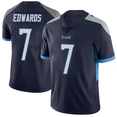 Men's Limited Mike Edwards Tennessee Titans Navy Vapor Untouchable Jersey