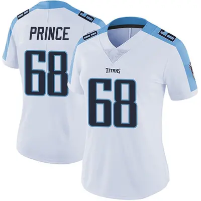 Women's Limited Isaiah Prince Tennessee Titans White Vapor Untouchable Jersey