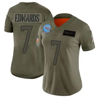 Women's Limited Mike Edwards Tennessee Titans Camo 2019 Salute to Service Jersey