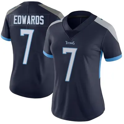 Women's Limited Mike Edwards Tennessee Titans Navy Vapor Untouchable Jersey