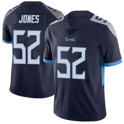 Youth Limited Joe Jones Tennessee Titans Navy Vapor Untouchable Jersey